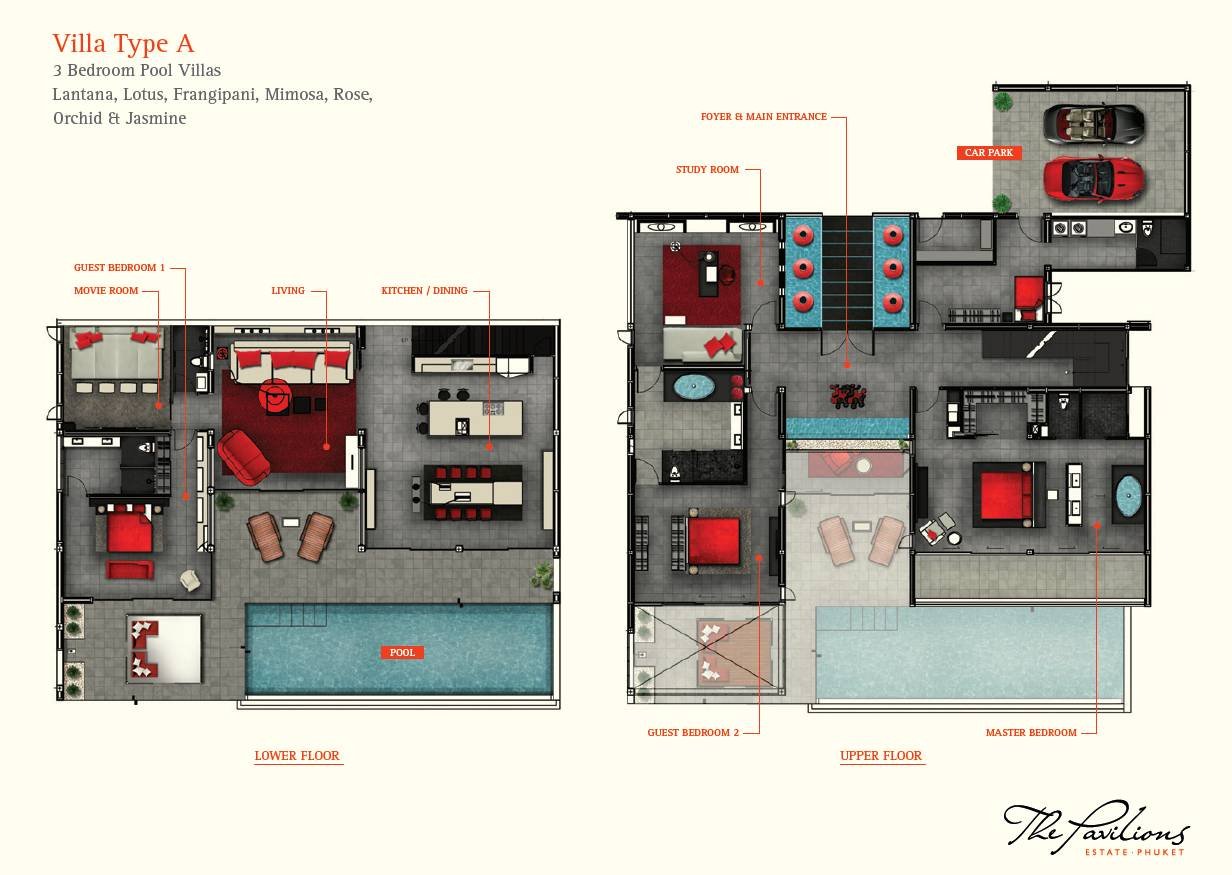 Floor Plan - Villa Type A