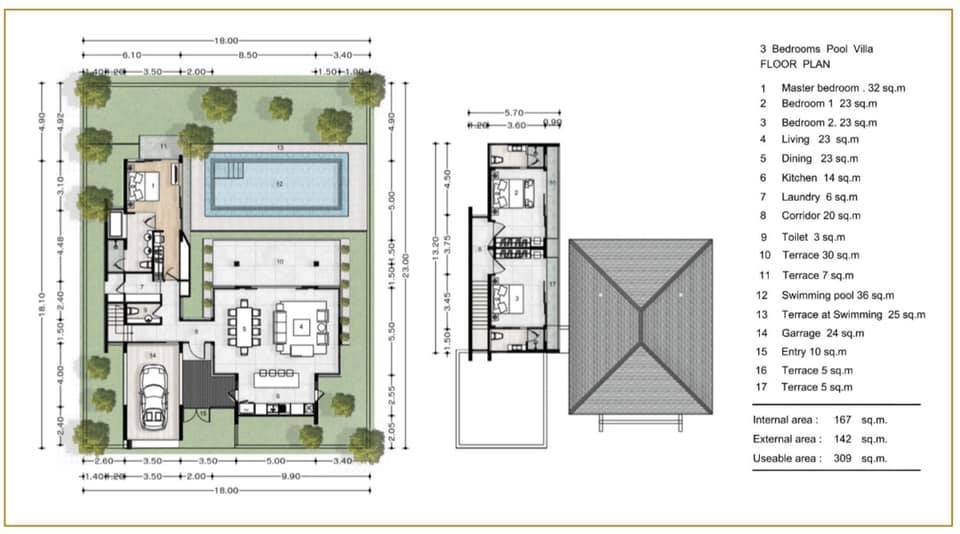 Botanica Modern Loft - Villa Floor Plan