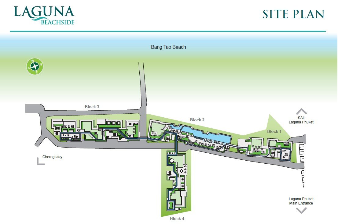 Laguna Beachside Site Plan