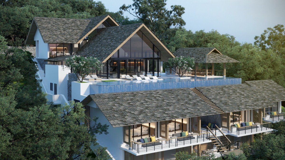 Villa Sunflyer - Brand New 8-Bedroom Oceanfront Super-Villa at Samsara Estate Kamala